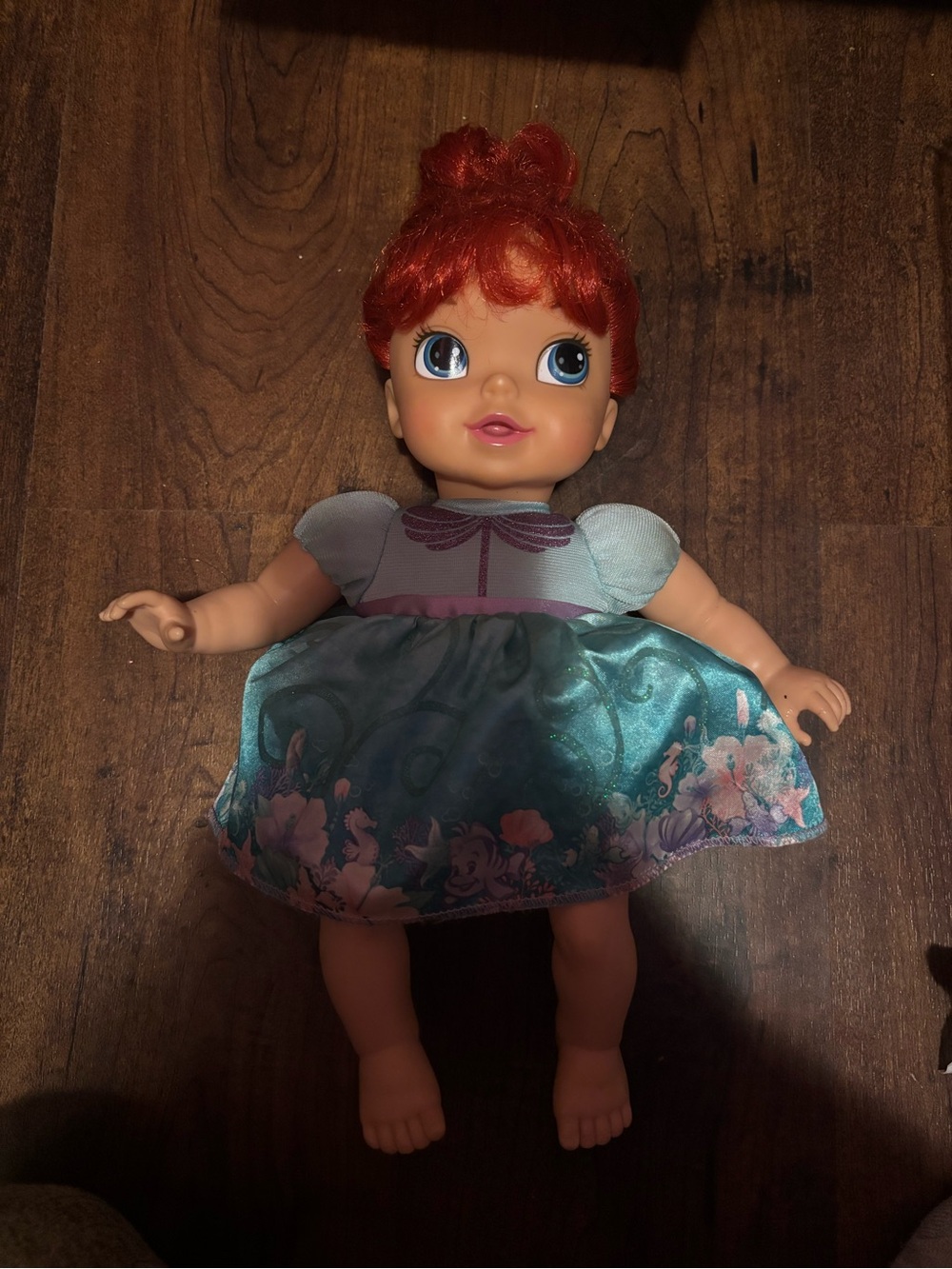 Disney baby doll Ariel the little mermaid